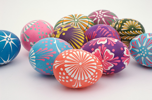 Роспись яиц: крашанки, крапанки, дряпанки. Цвета и символы