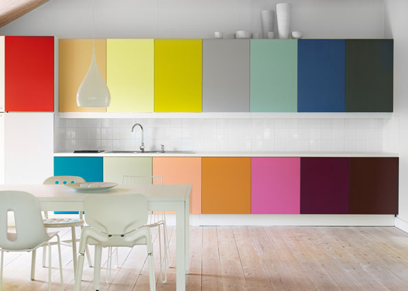 Радужный интерьер: все цвета радуги в одном помещении