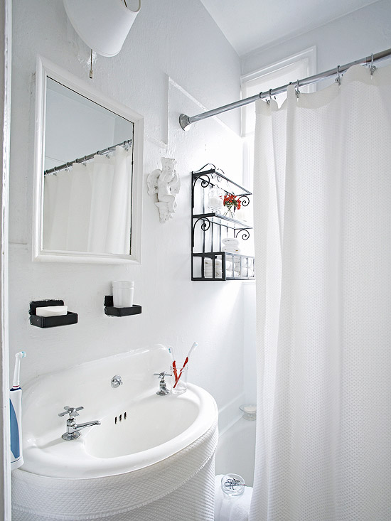 15 лучших оформлений зоны с умывальником в ванных