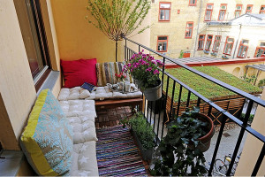 Открытые балконы - глоток свежего воздуха в квартире
