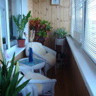 Фото интерьера балкона