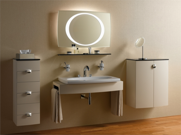 Правильное освещения возле зеркала в ванной