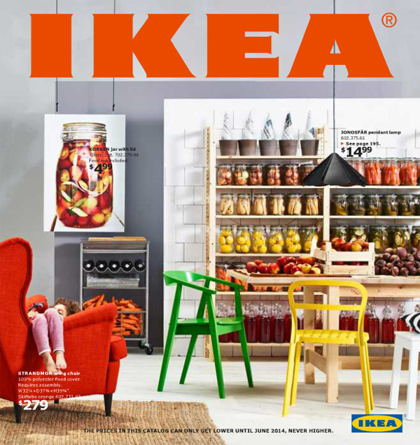 20 самых интересных интерьерных решений из нового каталога IKEA 2014